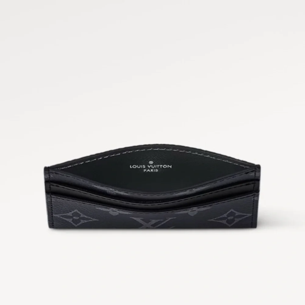 Louis Vuitton Double card holder black monogram
